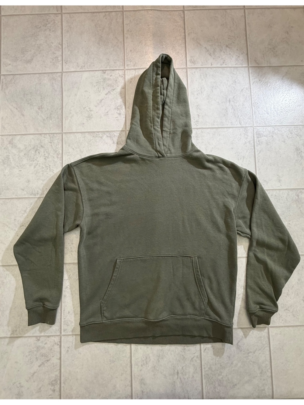No Boundaries Olive Green Hoodie Sweatshirt Size S